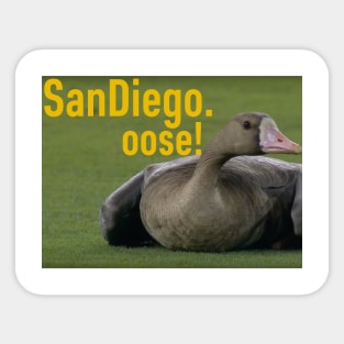 San Diego Rally Goose Sticker